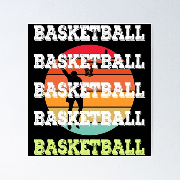 Item preview, Basketball Lover Vintage Sports Design designed and sold by vineeth.