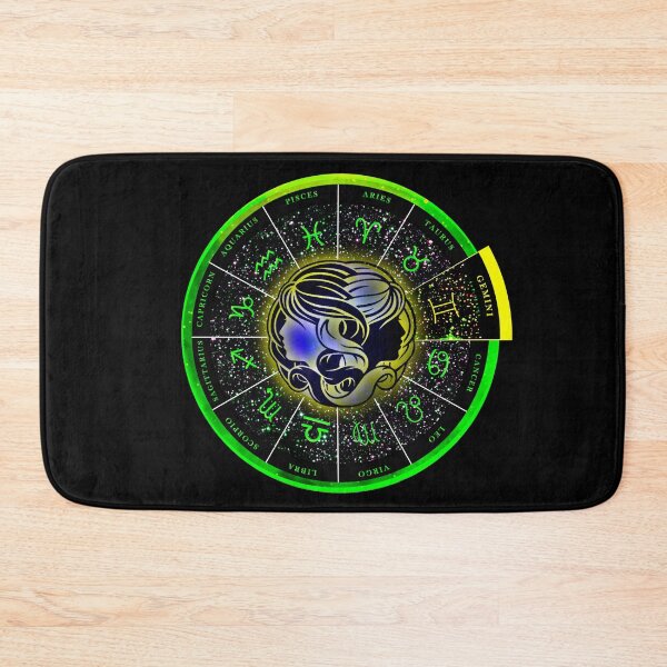 Item preview, Gemini on zodiac wheel designed and sold by ThairoRM.