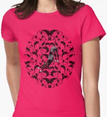 Arts & Crafts Bowdown Hound Women's Fitted T-Shirt