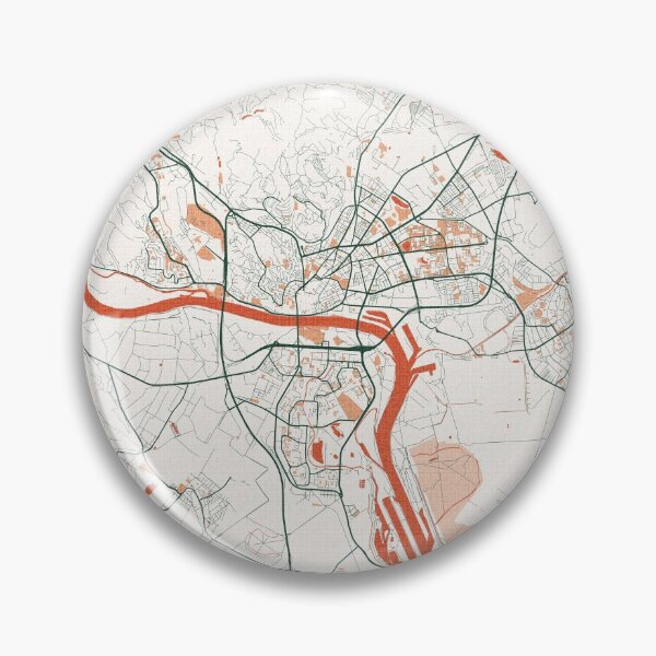 Item preview, Bratislava City Map of Slovakia - Bohemian designed and sold by deMAP.