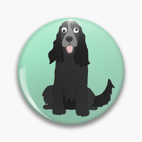 Item preview, Black Cocker Spaniel designed and sold by CaitlinsPetDrawings.