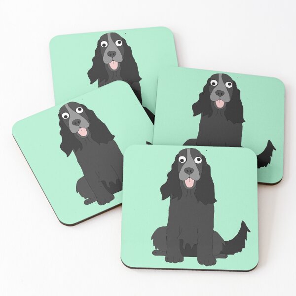 Item preview, Black Cocker Spaniel designed and sold by CaitlinsPetDrawings.