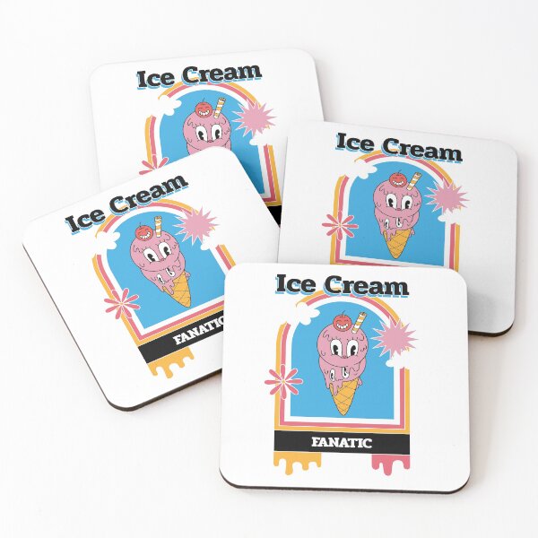 Item preview, Ice Cream Fanatic Cute Ice Cream Cone Gelato Sundae I Love Ice Cream Scoop Soft Serve designed and sold by KLINESTORE.