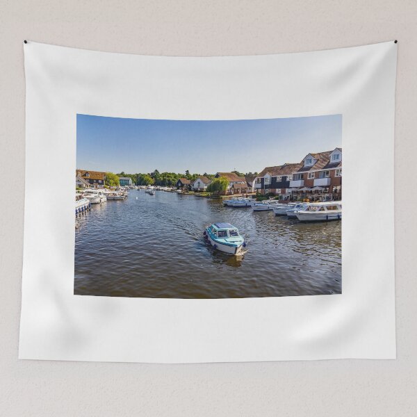 Item preview, The River Bure in the village in Wroxham in the heart of the Norfolk Broads designed and sold by yackers1.