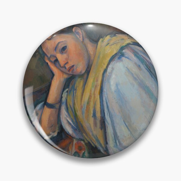 Item preview, Paul Cézanne woman at table designed and sold by Bimsbums.