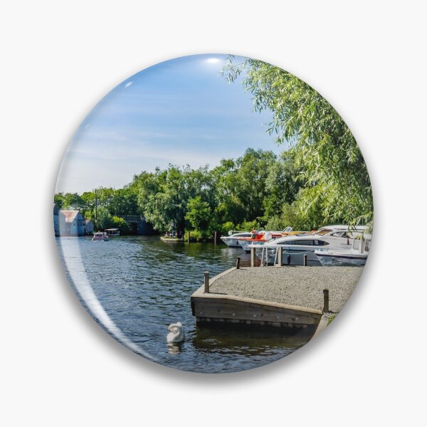 Item preview, The River Bure in the village in Wroxham in the heart of the Norfolk Broads designed and sold by yackers1.