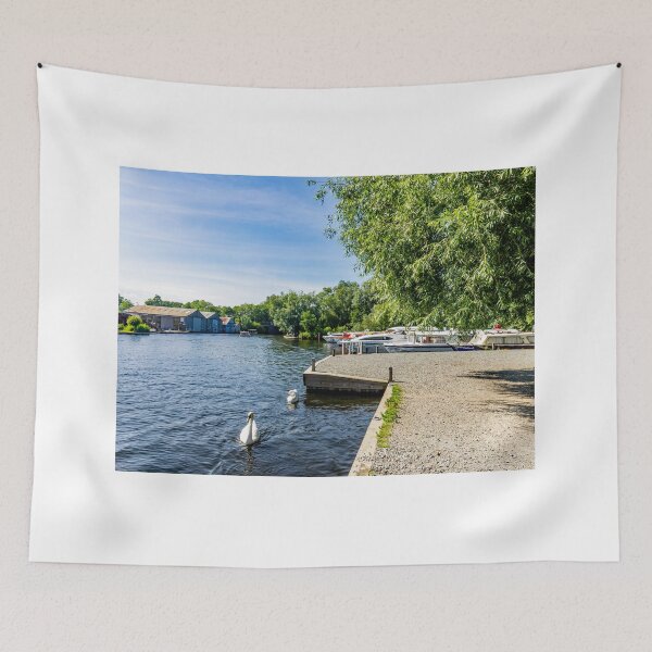 Item preview, The River Bure in the village in Wroxham in the heart of the Norfolk Broads designed and sold by yackers1.