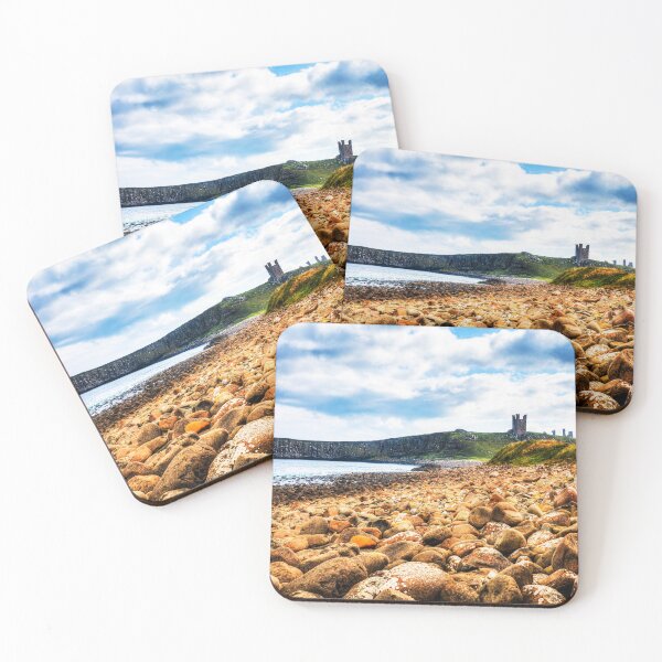 Item preview, Dunstanburgh Castle Northumberland Rocky Coastline designed and sold by Paul Thompson Photography.