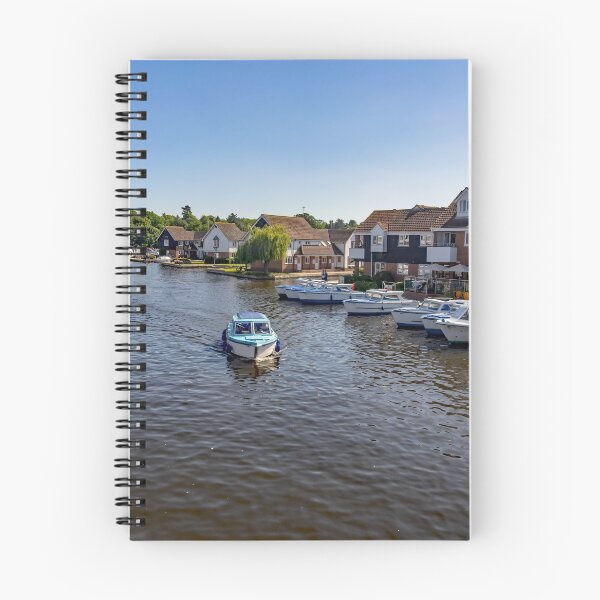 Item preview, The River Bure in the village in Wroxham in the heart of the Norfolk Broads designed and sold by yackers1.