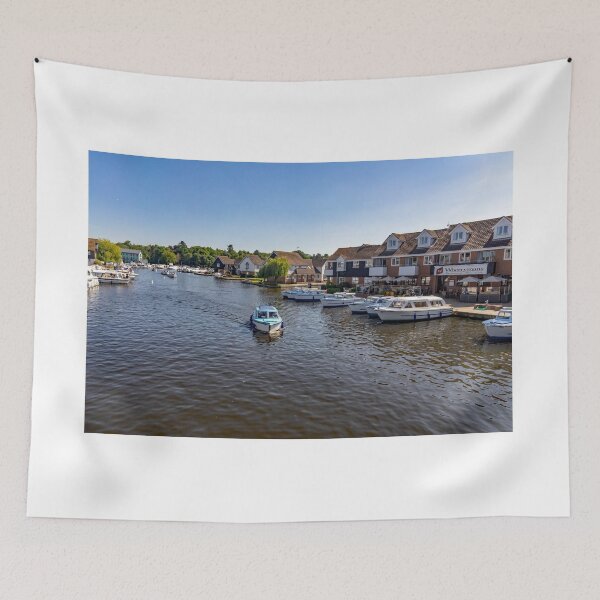 Item preview, The River Bure in the village in Wroxham in the heart of the Norfolk Broads designed and sold by yackers1.