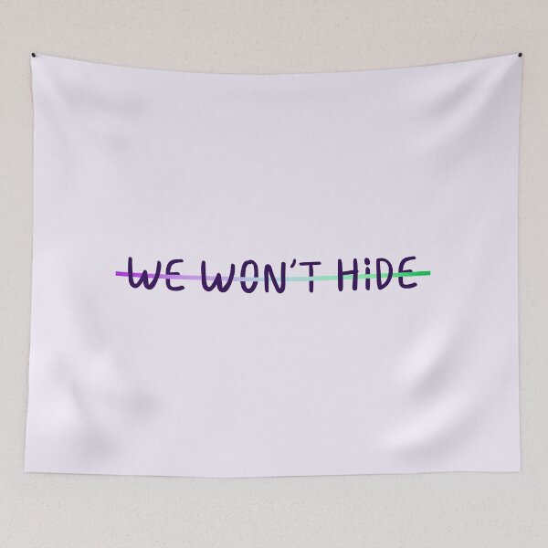Item preview, "We Won't Hide" Toric Pride  designed and sold by ForTheFrogWar.