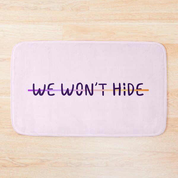 Item preview, "We Won't Hide" trixic Pride  designed and sold by ForTheFrogWar.