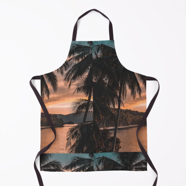 Item preview, Tropical Ocean Palm Tree Sunset designed and sold by newburyboutique.