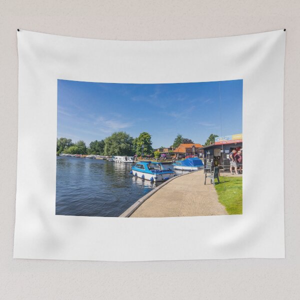 Item preview, The River Bure in the village in Wroxham in the heart of the Norfolk Broads designed and sold by yackers1.