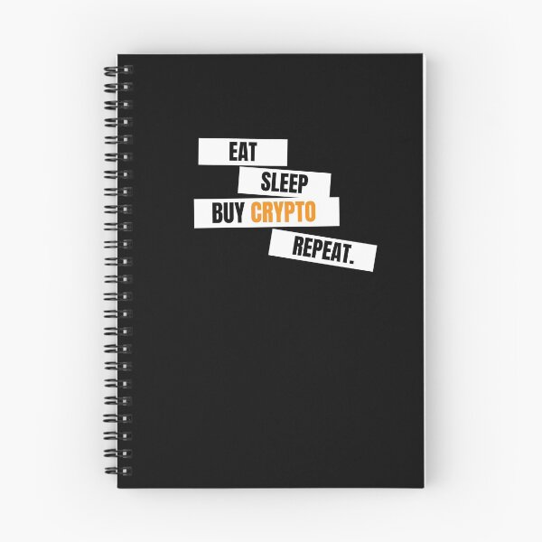 Item preview, Eat sleep buy crypto reapeat designed and sold by malo Barbier.
