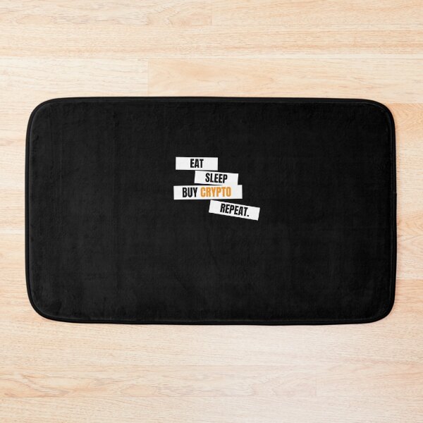 Item preview, Eat sleep buy crypto reapeat designed and sold by malo Barbier.