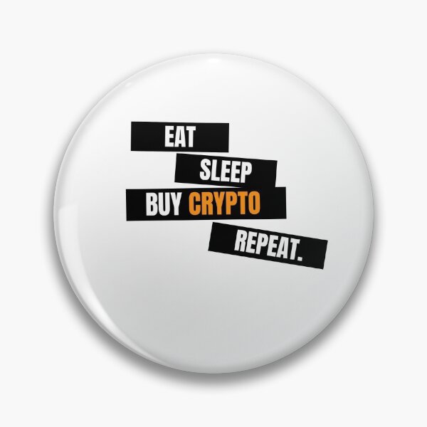 Item preview, Eat sleep buy crypto reapeat designed and sold by malo Barbier.
