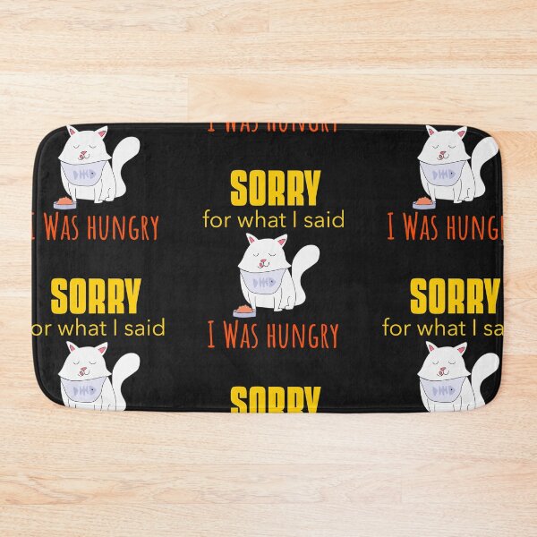 Item preview, Sorry For What I Said I Was Hungry, Hangry designed and sold by DiscGolfTees.