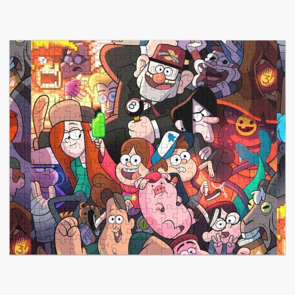 Gravity Falls Jigsaw Puzzles Redbubble