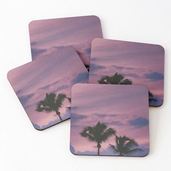 Item preview, Pink Cotton Candy Sky Palm Tree Sunset designed and sold by newburyboutique.