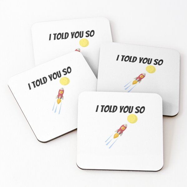 Item preview, I told you so bitcoin designed and sold by malo Barbier.