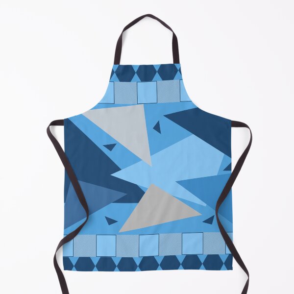 Item preview, BLUE GEOMETRIC PATTERN || triangular design designed and sold by g v.