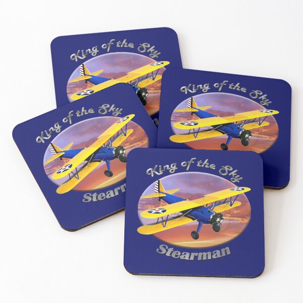 Item preview, Stearman Biplane King Of The Sky designed and sold by hotcarshirts.