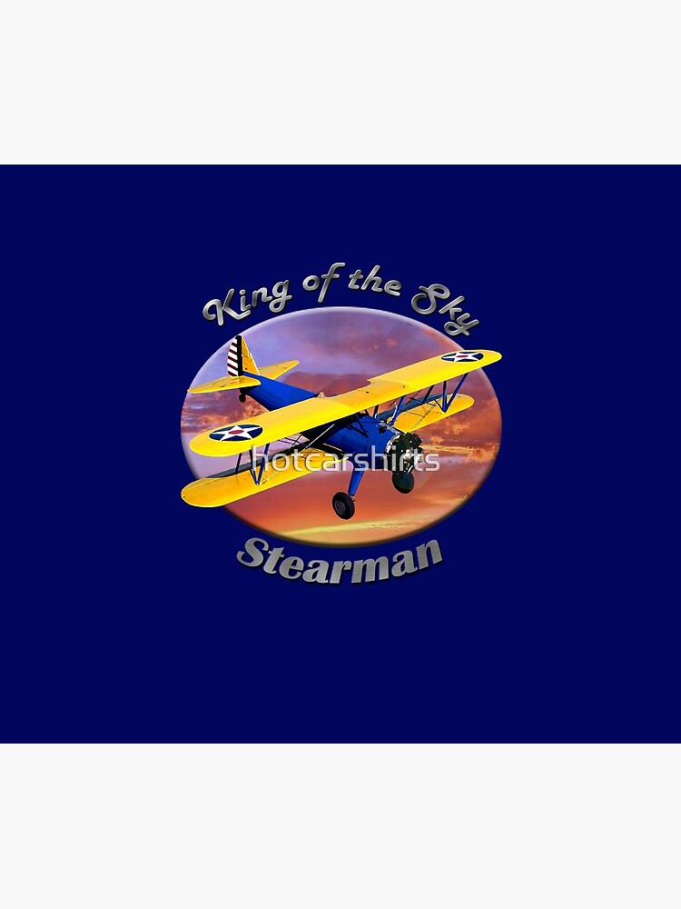 Stearman Biplane King Of The Sky by hotcarshirts