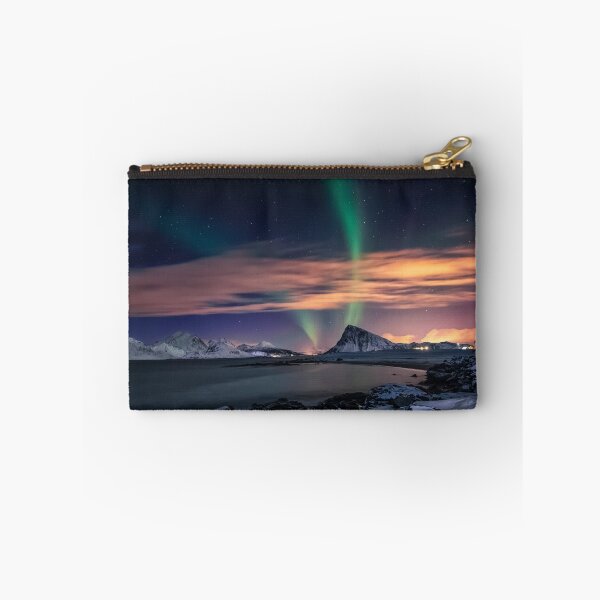 Item preview, green mixed northern lights with orange skies designed and sold by ImRotem.