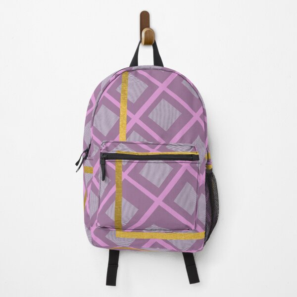 Item preview, gold accent Purple chequer/checker pattern designed and sold by g v.