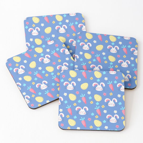 Item preview, Bunny easter and eggs pattern  designed and sold by zouhairchnafa.