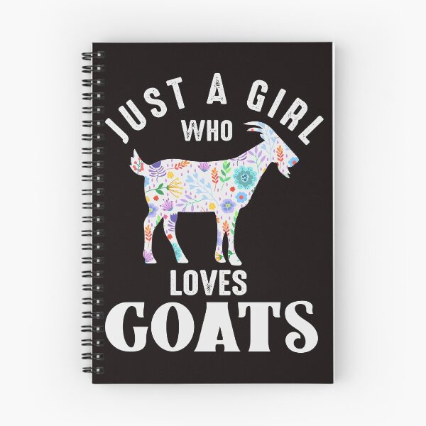 Item preview, JUST A GIRL WHO LOVES GOATS designed and sold by teemaker24.