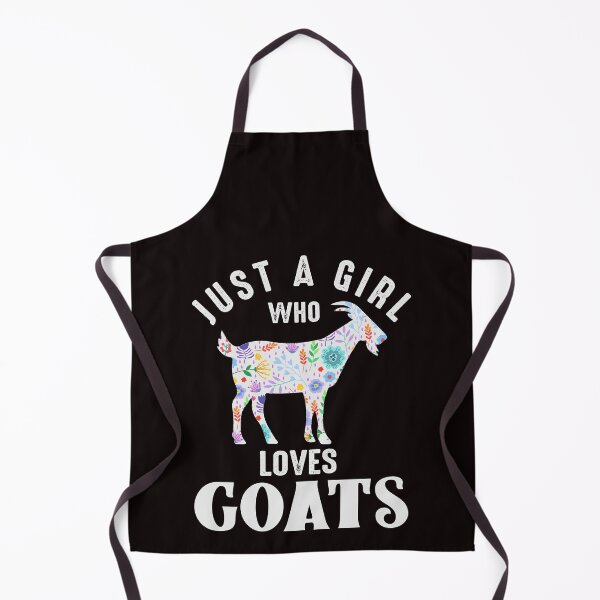 Item preview, JUST A GIRL WHO LOVES GOATS designed and sold by teemaker24.