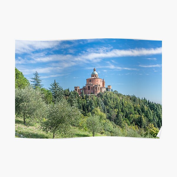 San Luca Sanctuary, Bologna, Italy Poster