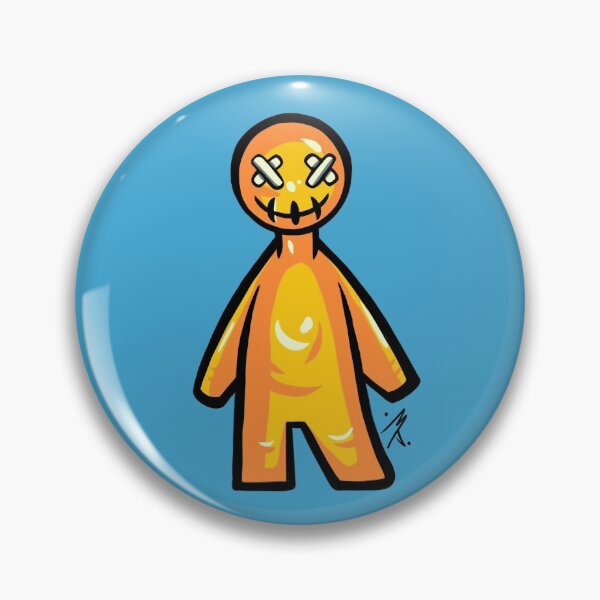Item preview, voodoo doll smile designed and sold by Lotaku-otake.