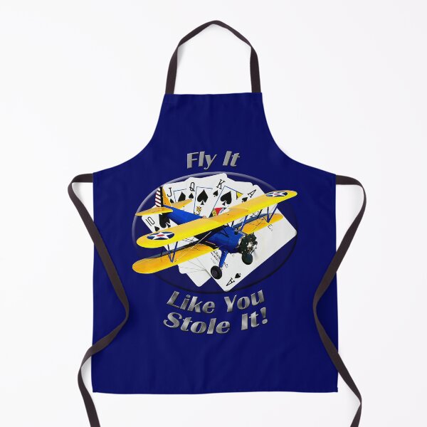 Item preview, Stearman Biplane Fly It Like You Stole It designed and sold by hotcarshirts.