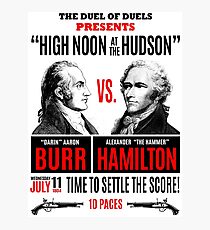 Burr vs Hamilton Geschichte Fotodruck