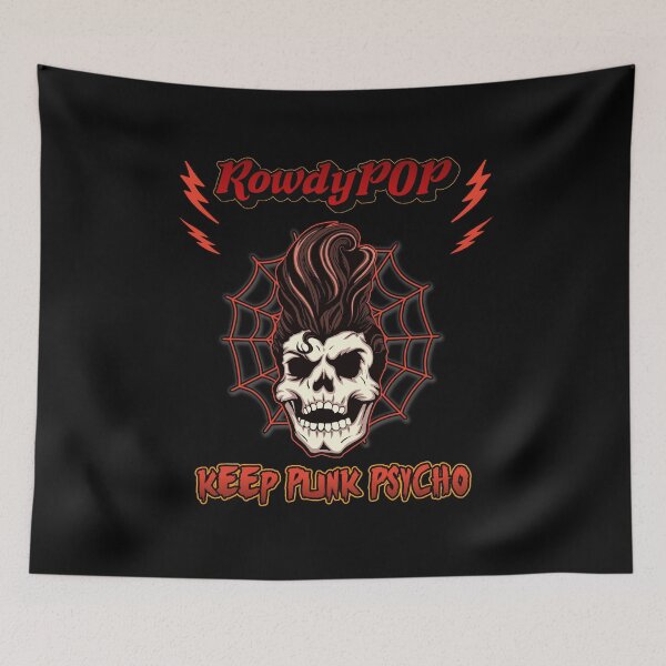 Item preview, Keep Punk Psycho designed and sold by RowdyPop.