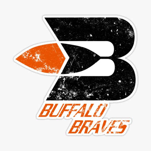 Buffalo Braves Basketball Sticker for Sale by catsilvester