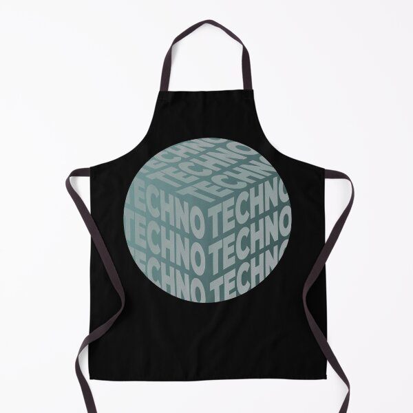 Item preview, 3D Techno music typography designed and sold by Print Androïde.