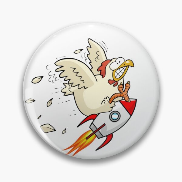 Item preview, Rocket hen designed and sold by MathiasBragagia.