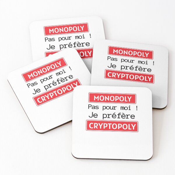 Aperçu de l'œuvre Monopoly c'est pas pour moi je préfère cryptopoly créée et vendue par malo Barbier.