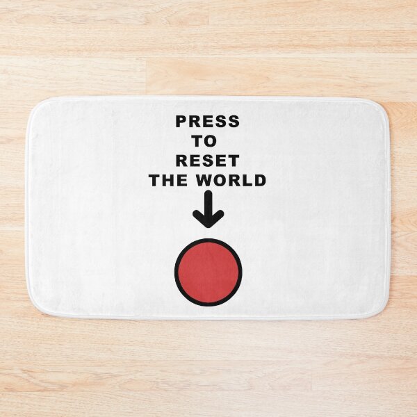 Item preview, Press to reset the world designed and sold by MrsEileen.