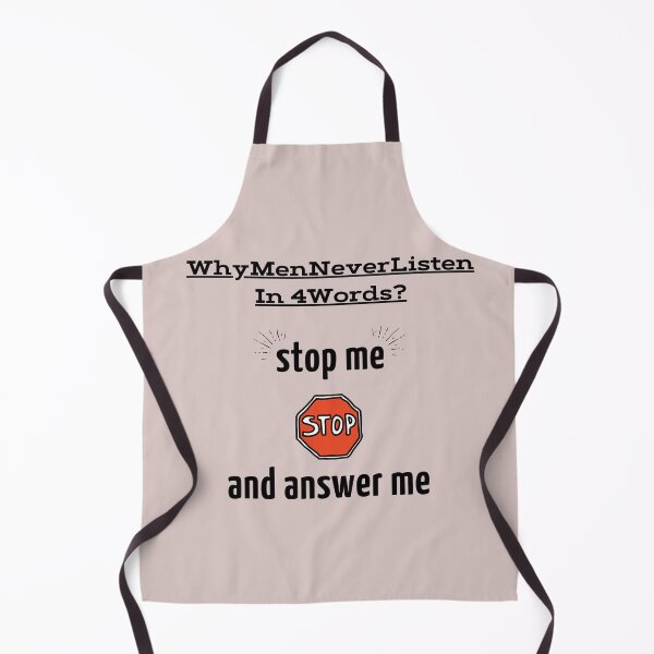 Item preview, WhyMenNeverListenIn4Words designed and sold by BeenTees.