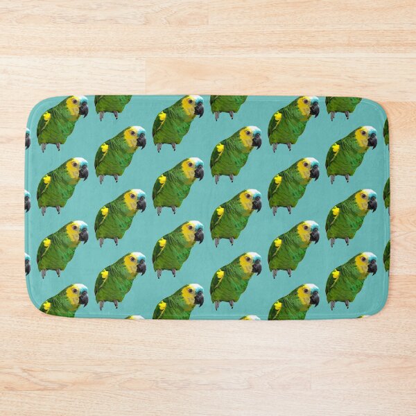 Item preview, B is for Blue Fronted Amazon Parrot,Blue-Fronted Amazon Parrot Artwork – Vibrant Tropical Bird Illustration and Exotic Wildlife Design designed and sold by PrettylittlepastelUk.