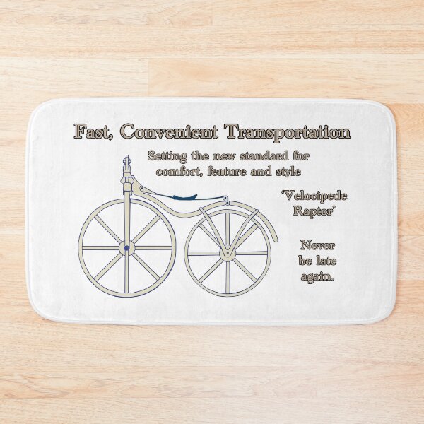 Item preview, Velocipede Bike Advertisement designed and sold by janraydesigns.