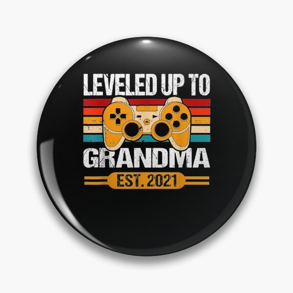 Item preview, Leveled Up To Grandma Est 2021 Promoted To Grandma Gamer  designed and sold by lolahomya.