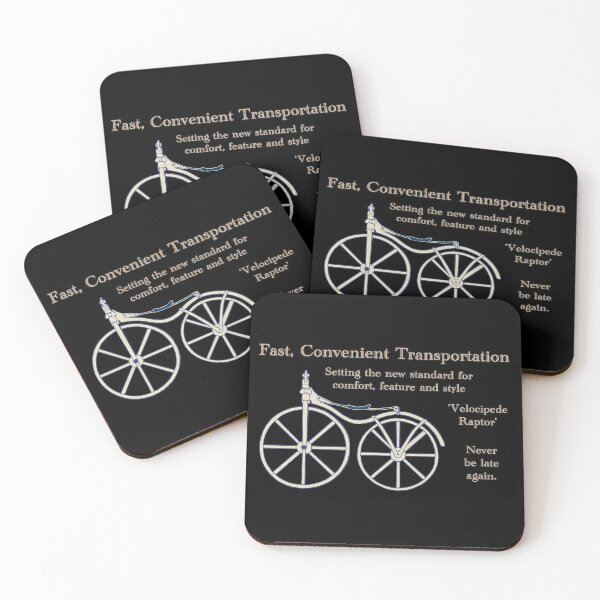 Item preview, Velocipede Bike Advertisement designed and sold by janraydesigns.