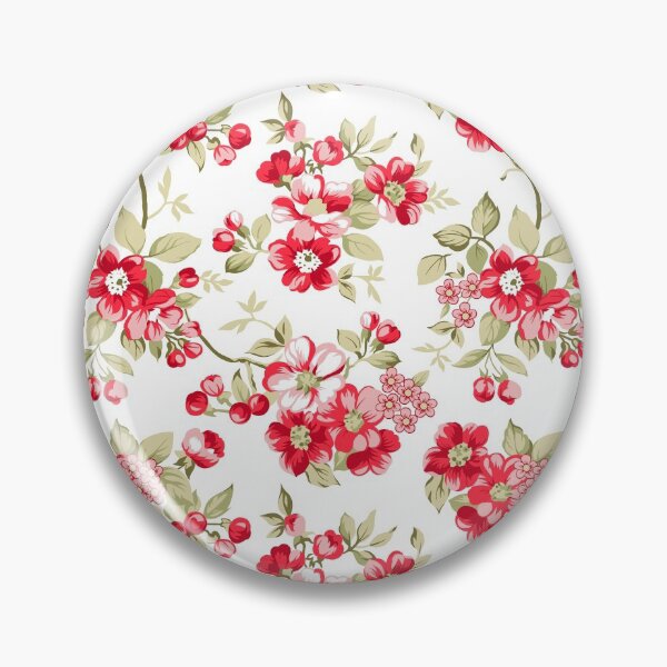 Item preview, Pretty Red "Floral" Pattern designed and sold by HiraSheikh.