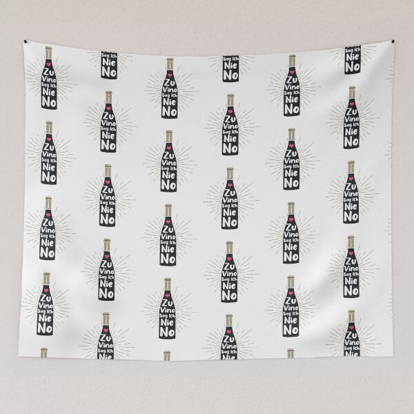 Item preview, Zu Vino Sag Ich Nie No designed and sold by NajoFashions.